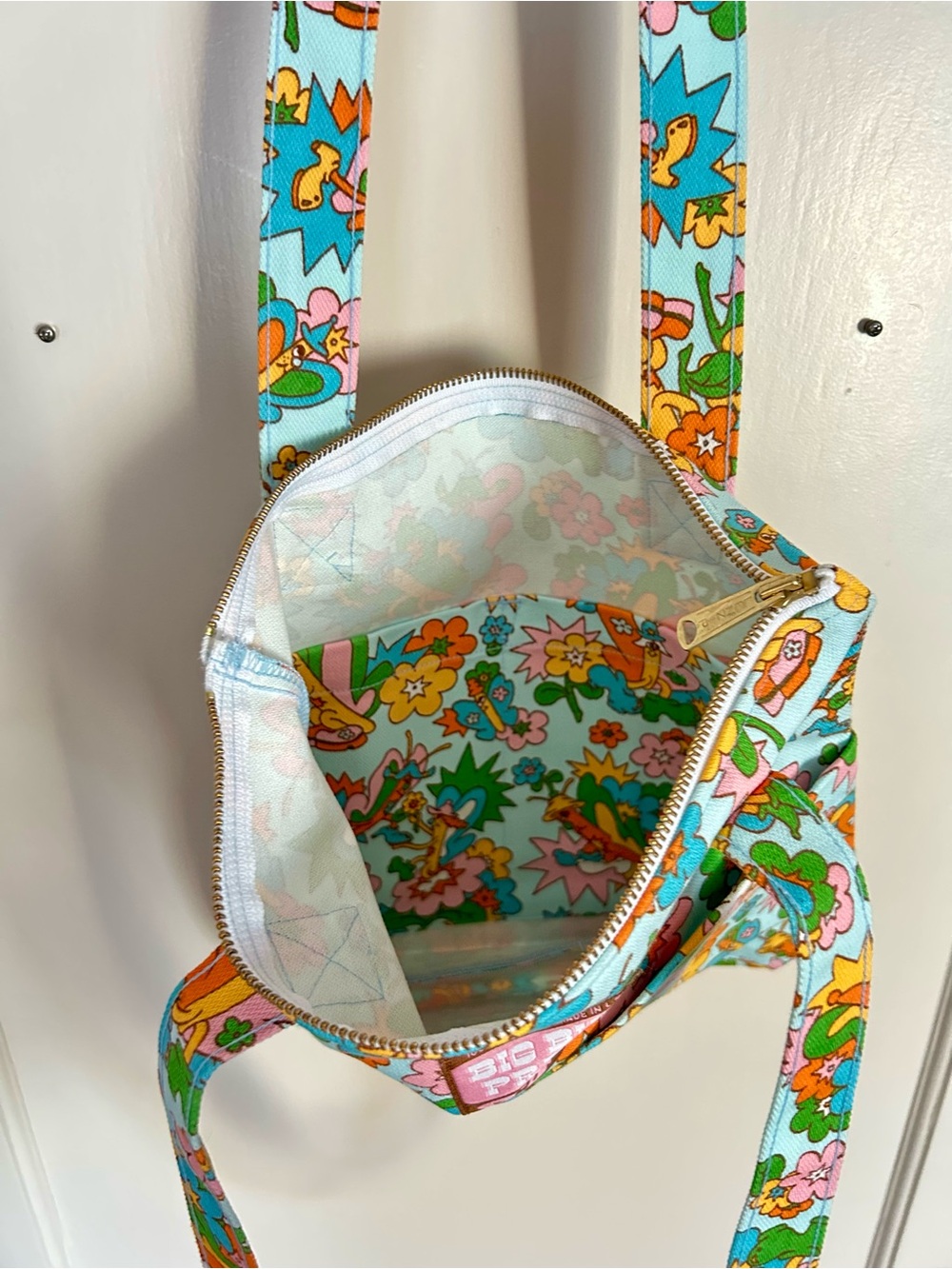 Big Bud Press Butterfly Bash Mini Zipper Tote Bag. New - Picture 7 of 7
